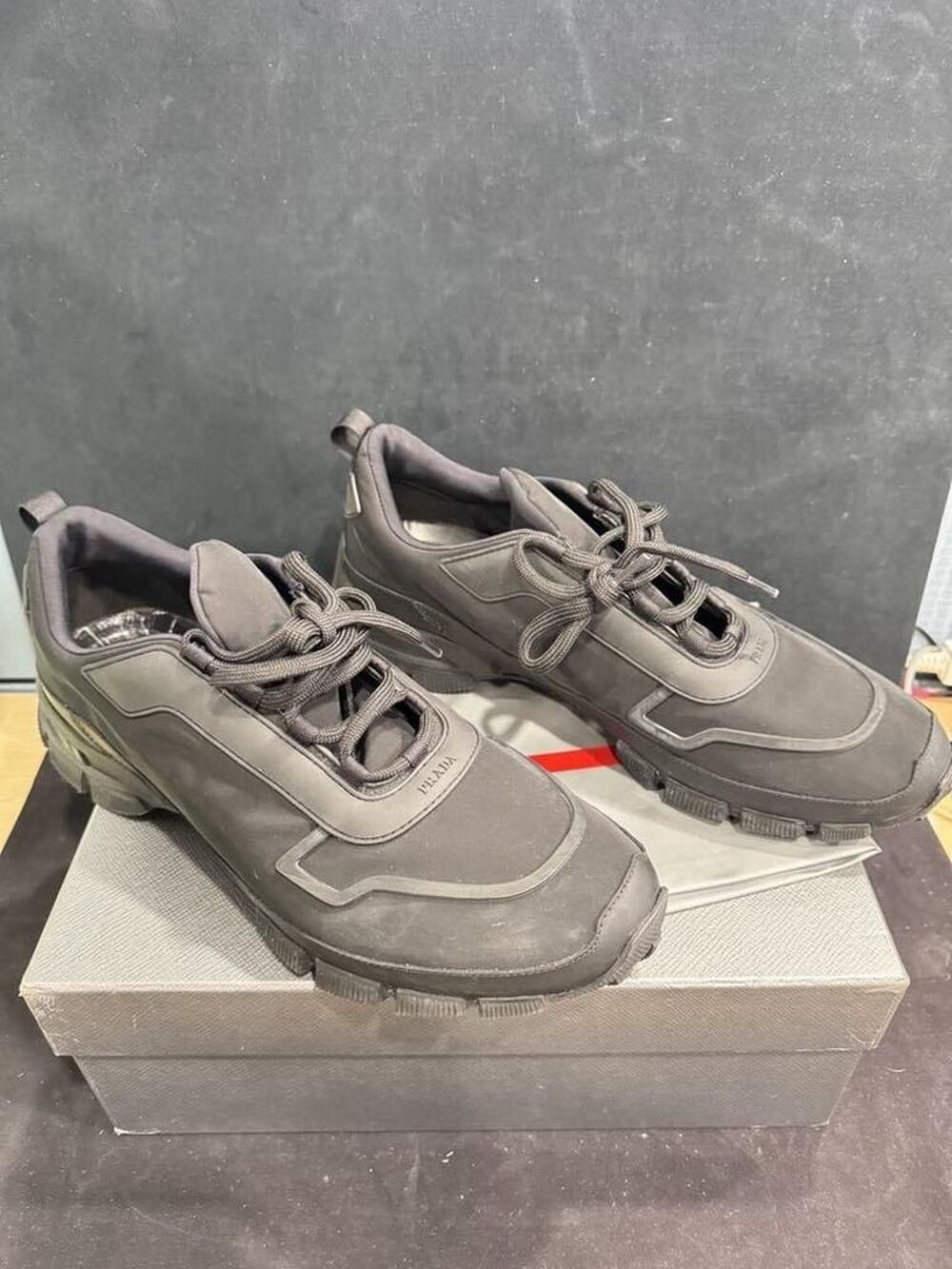 Prada CROSSECTION Black Size 11 LS(348868)